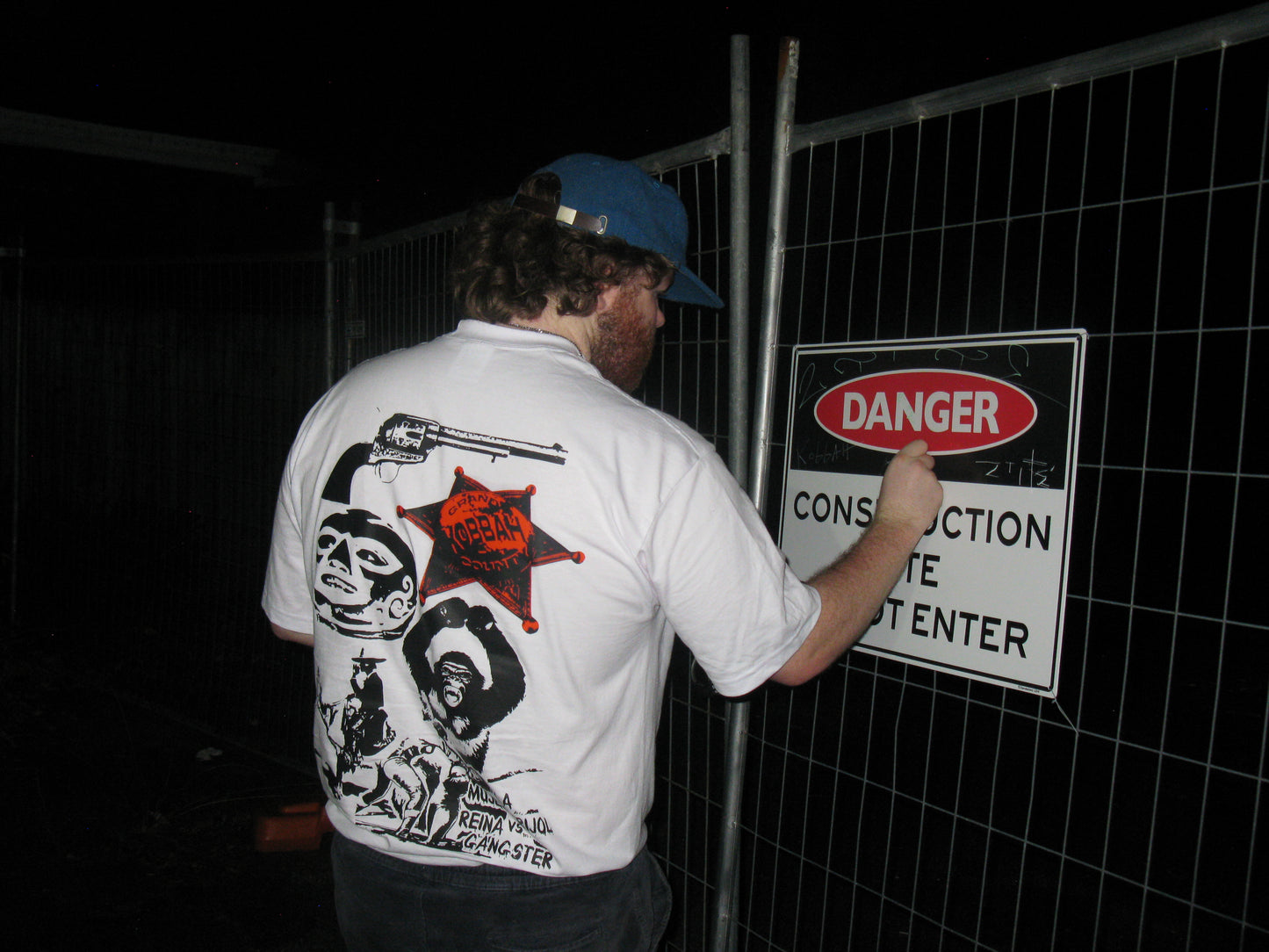 LOCKJAW White Tee