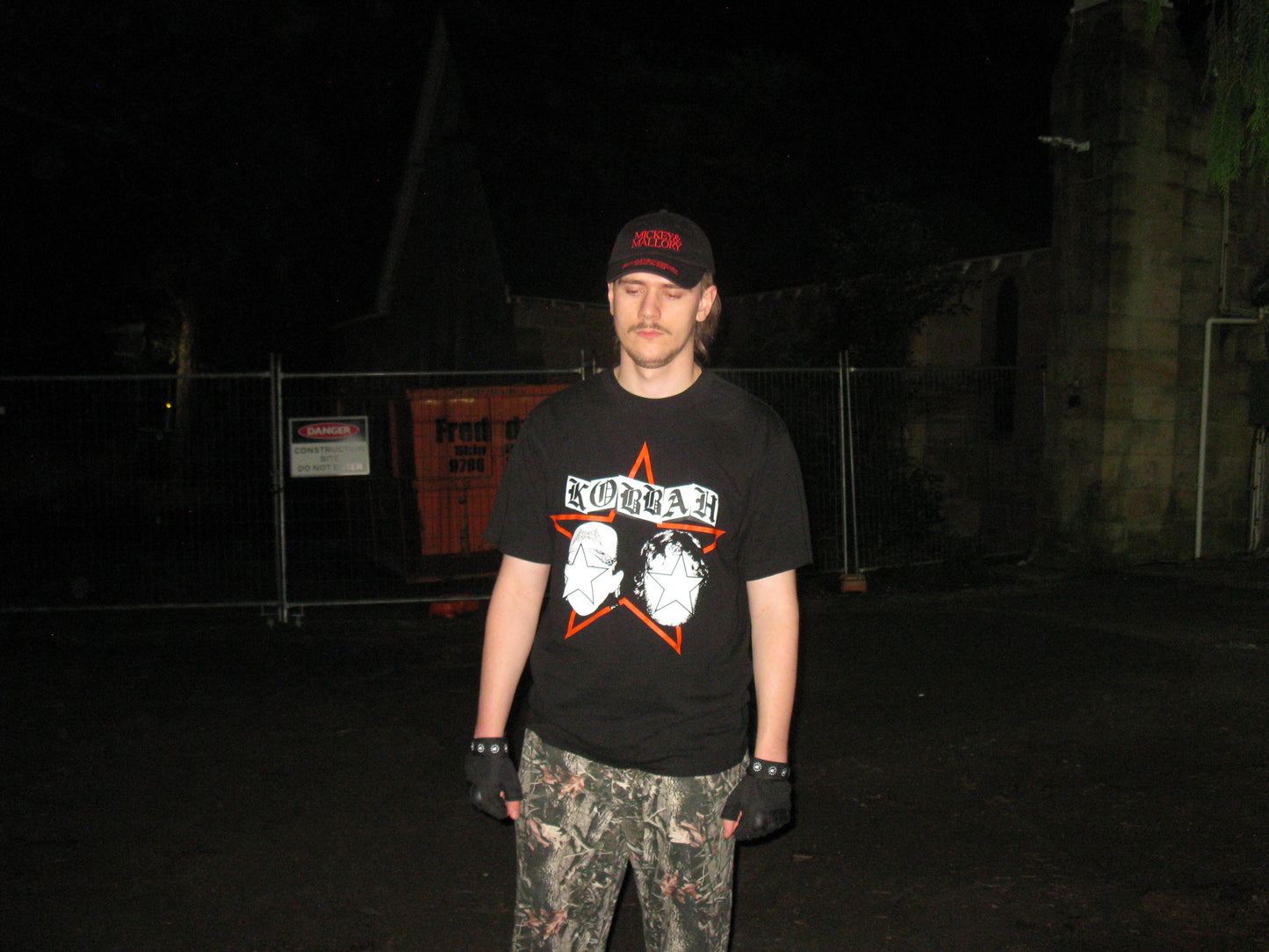 A LEAGUE Black Tee