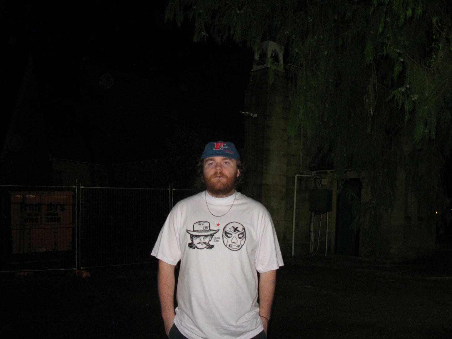 LOCKJAW White Tee